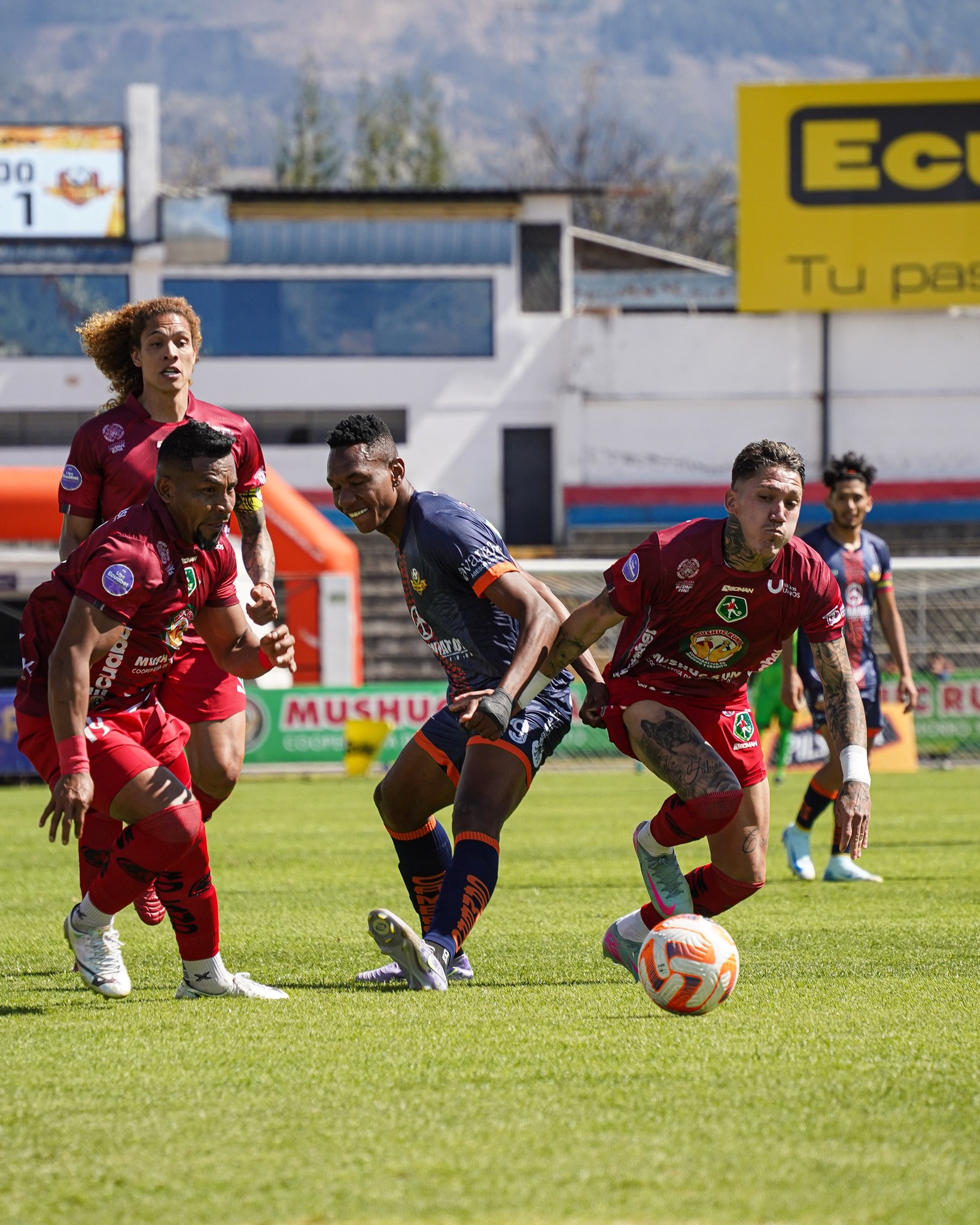 Mushuc Runa VS Libertad 24ava. Fecha Liga PRO 2025 Ecuador 7