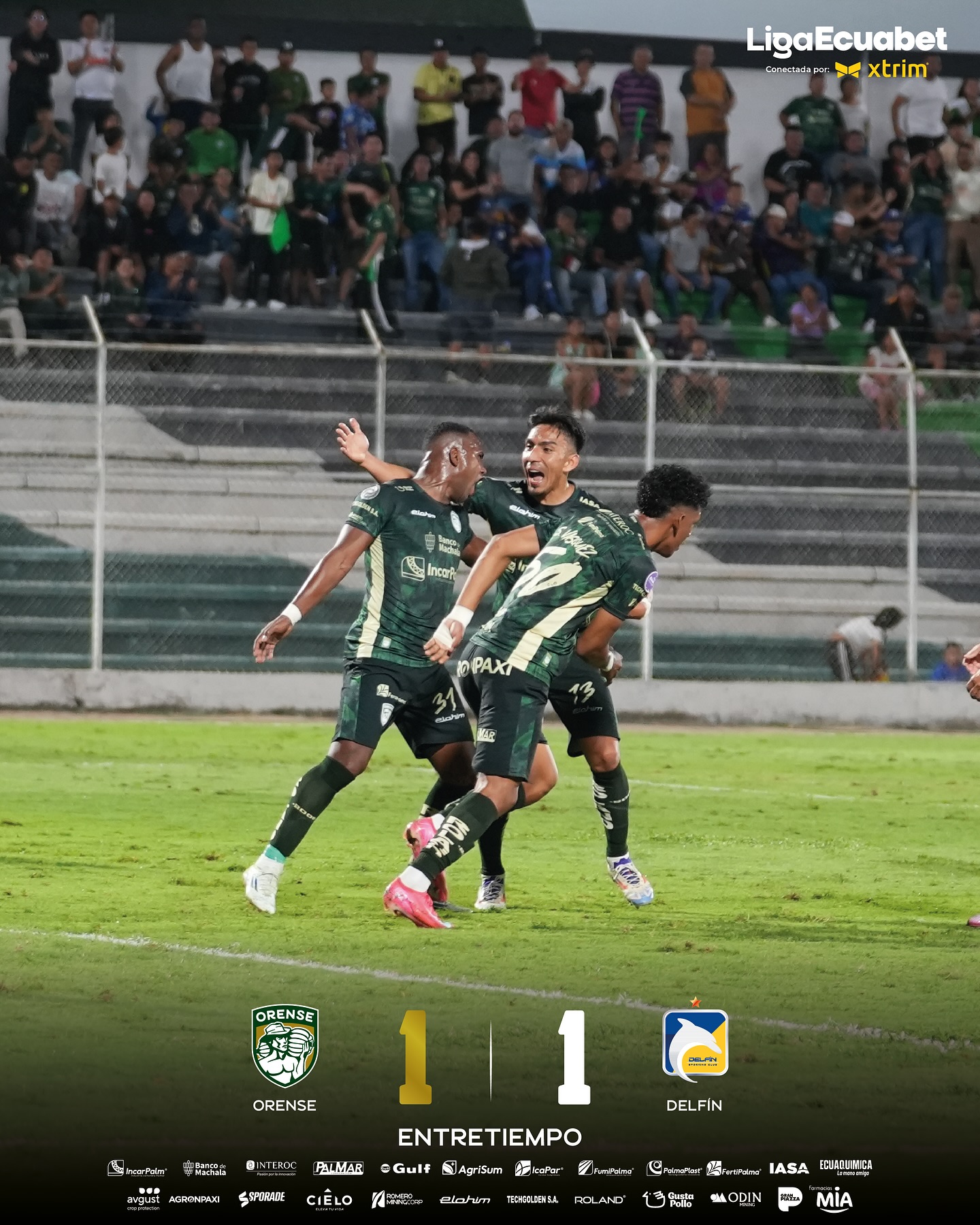 Orense VS Delfín 26ava. Fecha Liga PRO 2025 Ecuador 1