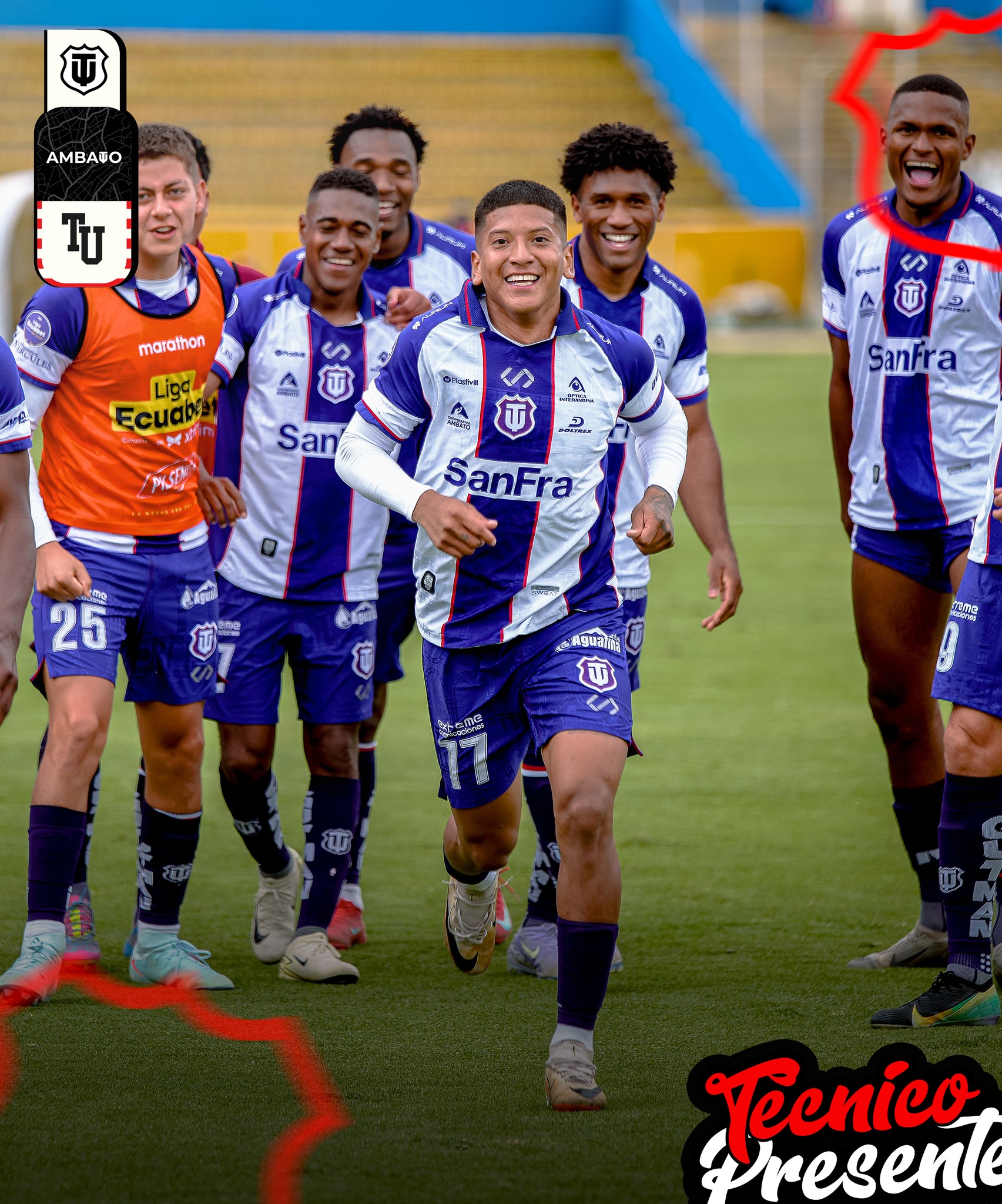 VinoTinto VS Tecnico Universitario 24ava. Fecha Liga PRO 2025 Ecuador 5