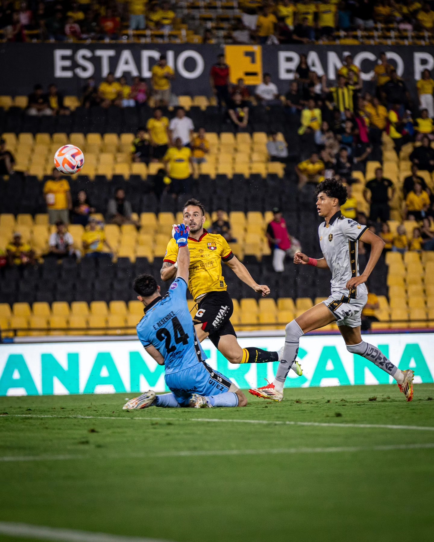 Barcelona VS Aucas 30ava. Fecha Liga PRO 2025 Ecuador 1