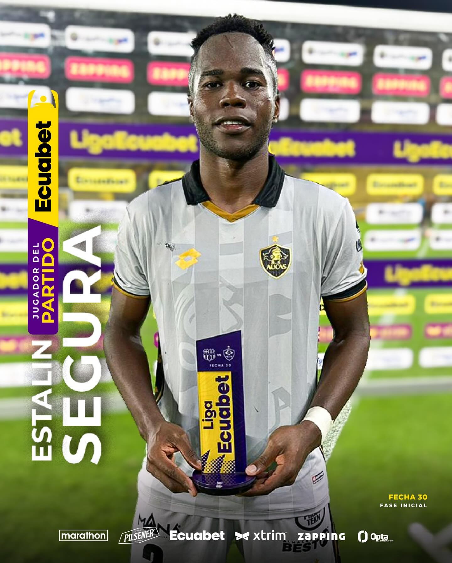 Barcelona VS Aucas 30ava. Fecha Liga PRO 2025 El Jugador 1