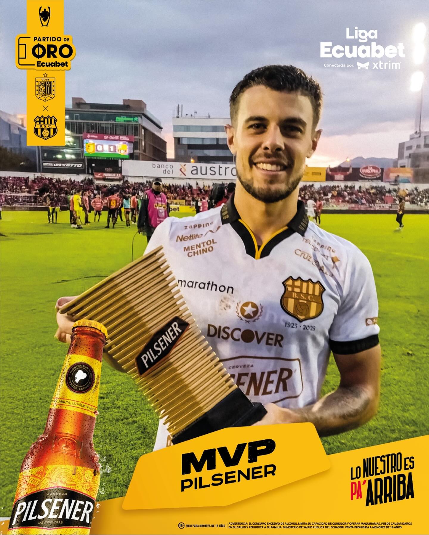 D. Cuenca VS Barcelona 29ava. Fecha Liga PRO 2025 El Jugador 1