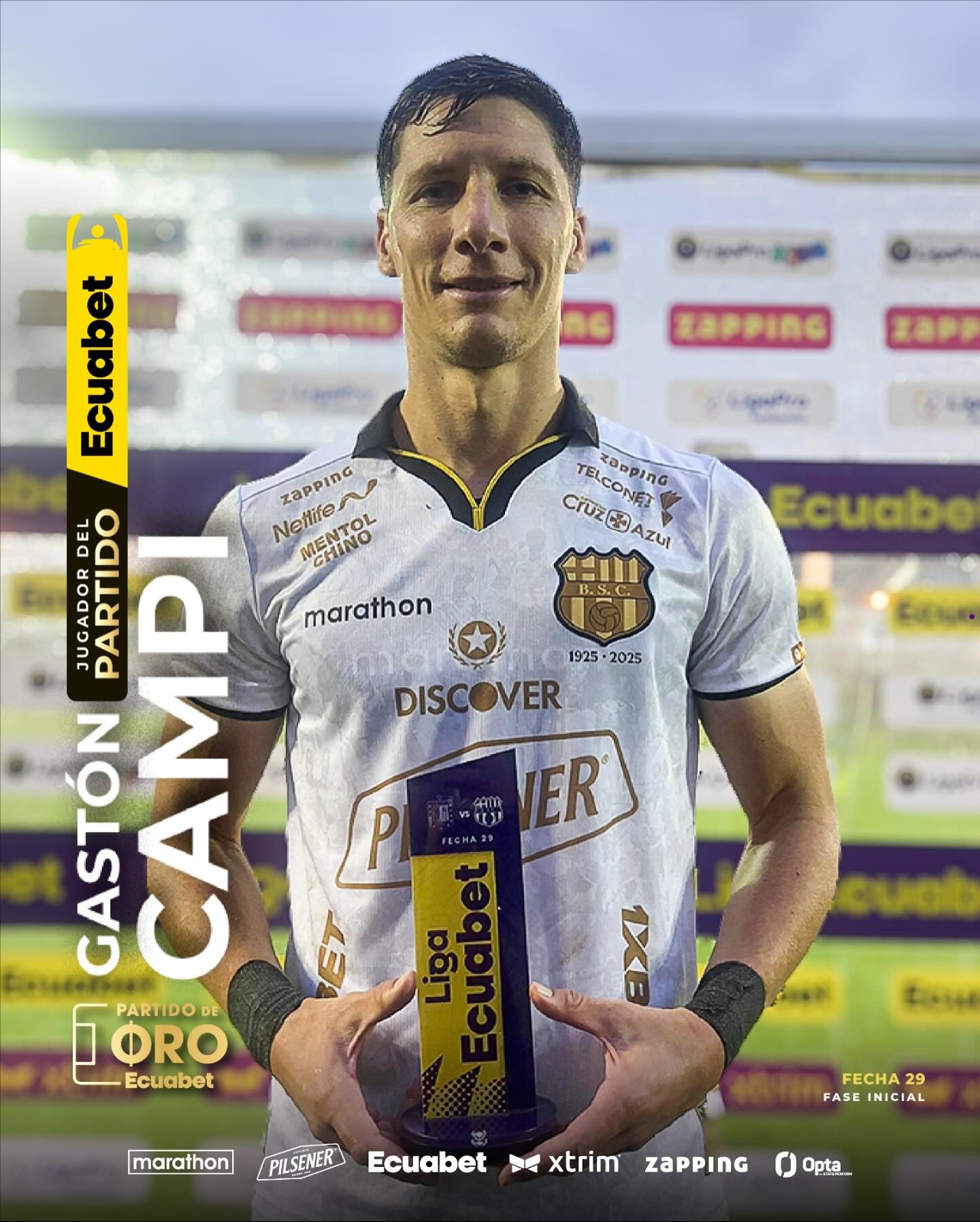 D. Cuenca VS Barcelona 29ava. Fecha Liga PRO 2025 El Jugador