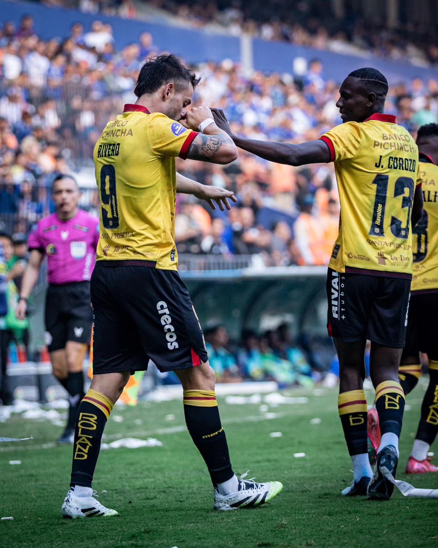 Emelec VS Barcelona 28ava. Fecha Liga PRO 2025 Ecuador 1