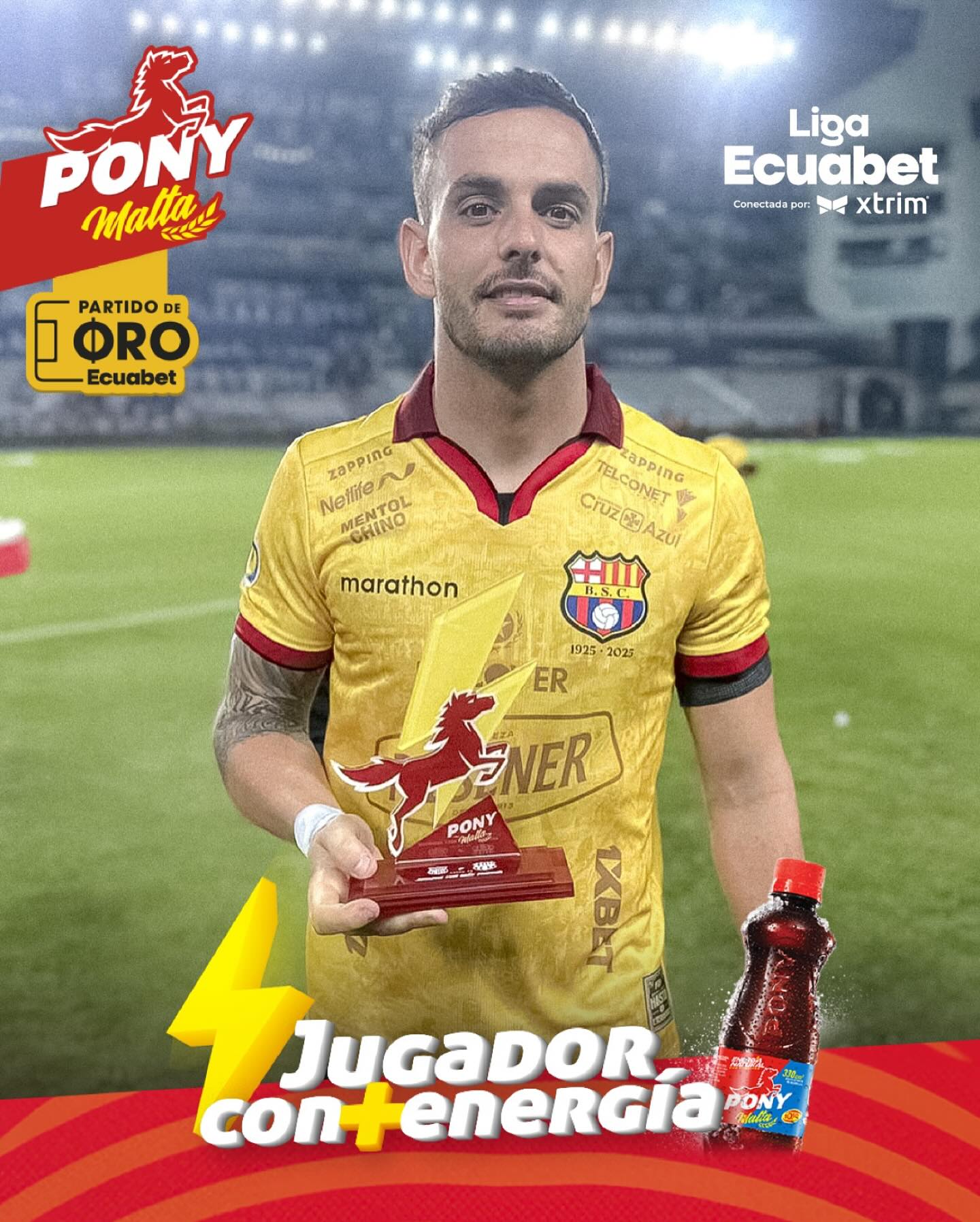 Emelec VS Barcelona 28ava. Fecha Liga PRO 2025 El Jugador 2