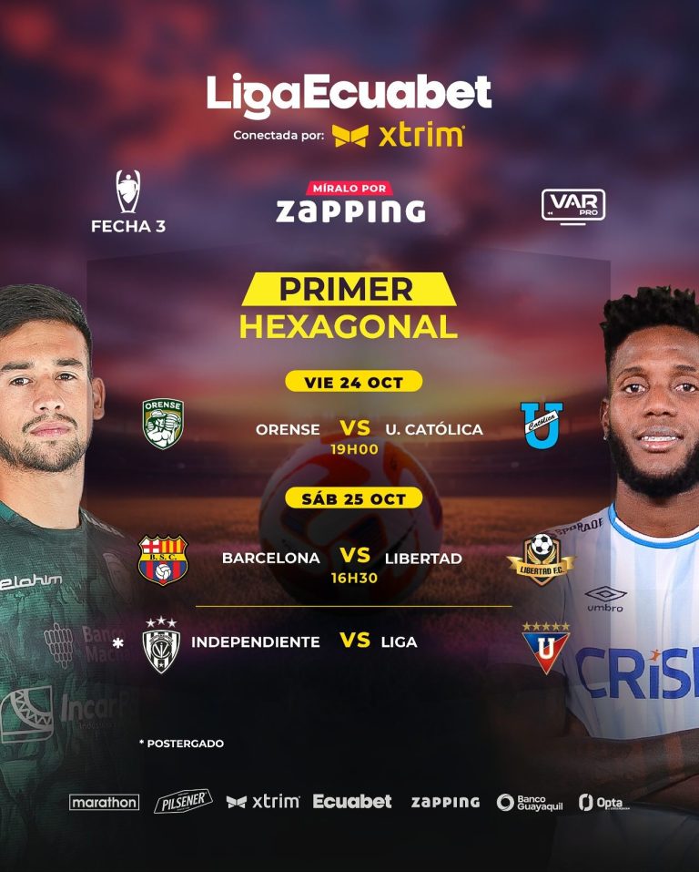 3era. Fecha 1er. Exagonal