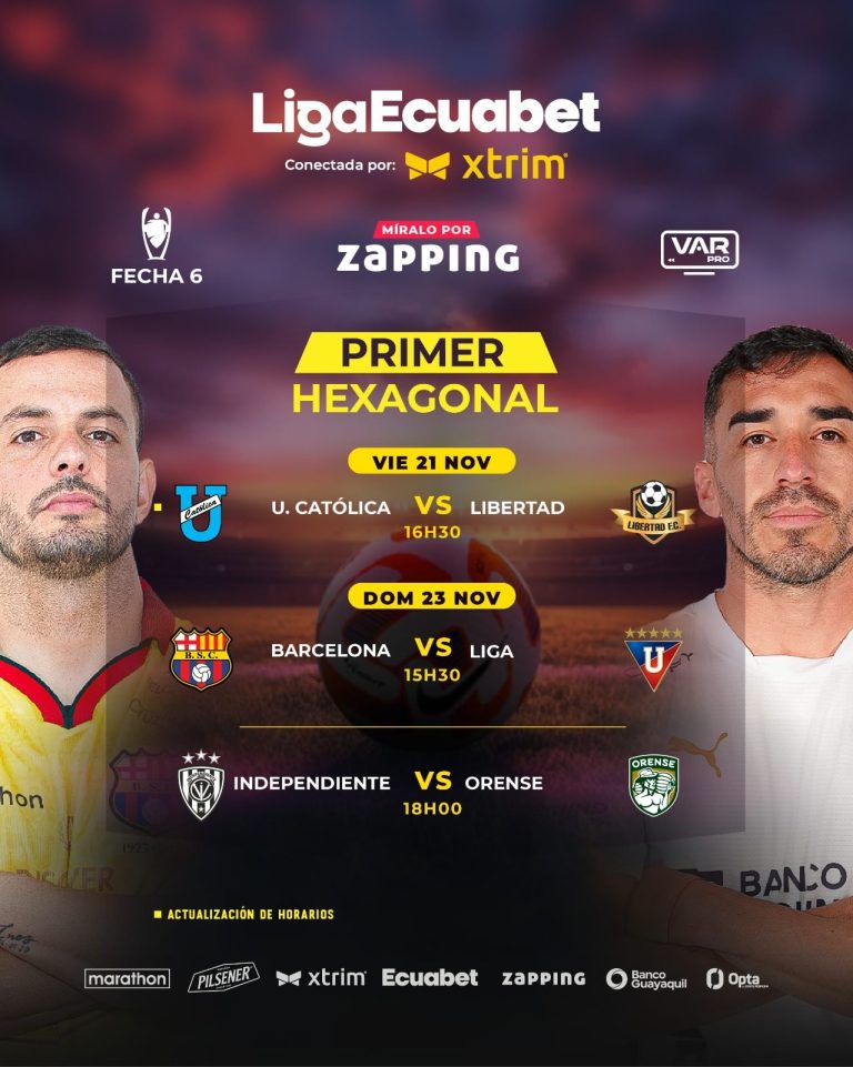 6ta. Fecha 1er. Exagonal