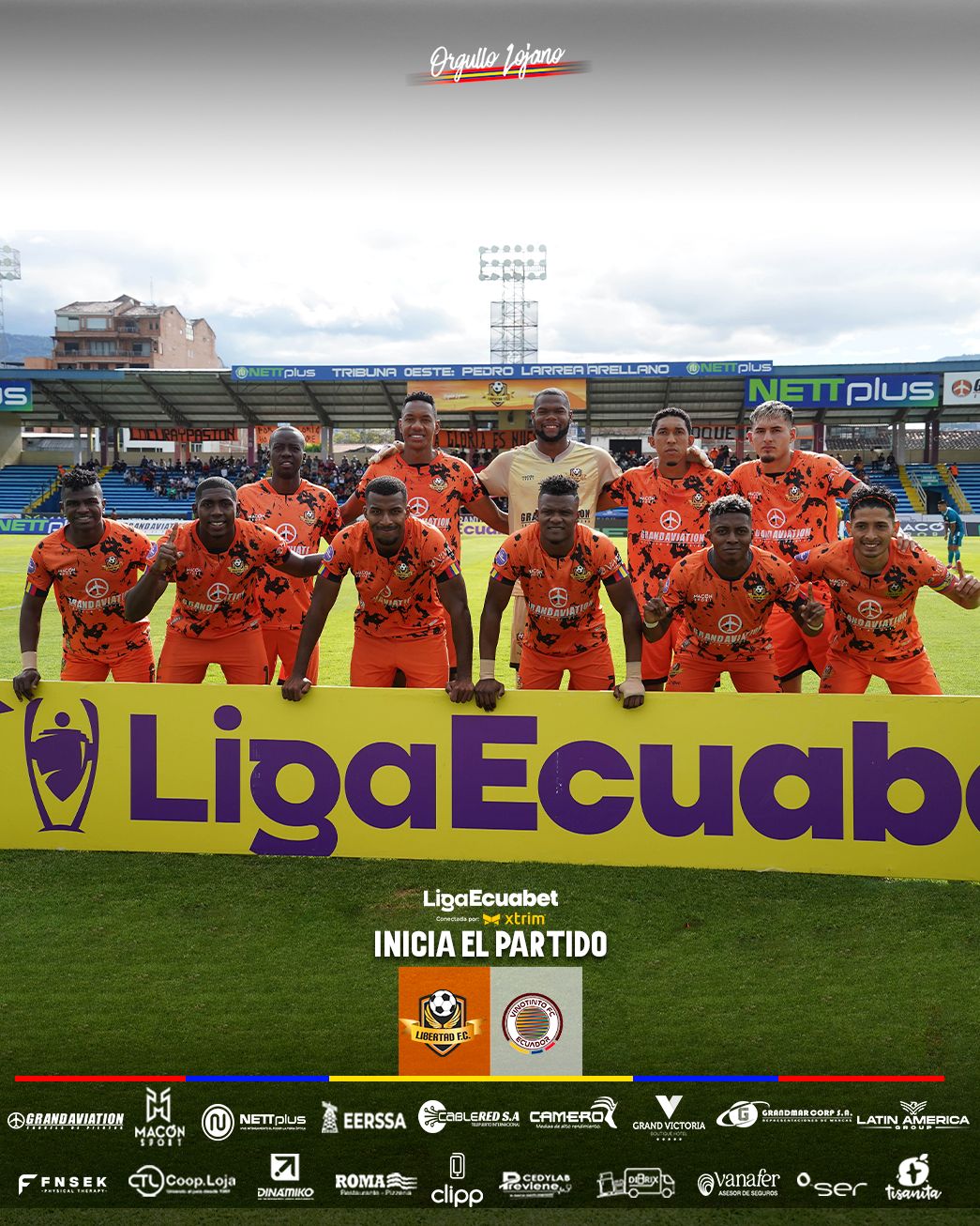 Libertad VS Vino Tinto 30ava. Fecha Liga PRO 2025 Ecuador 1