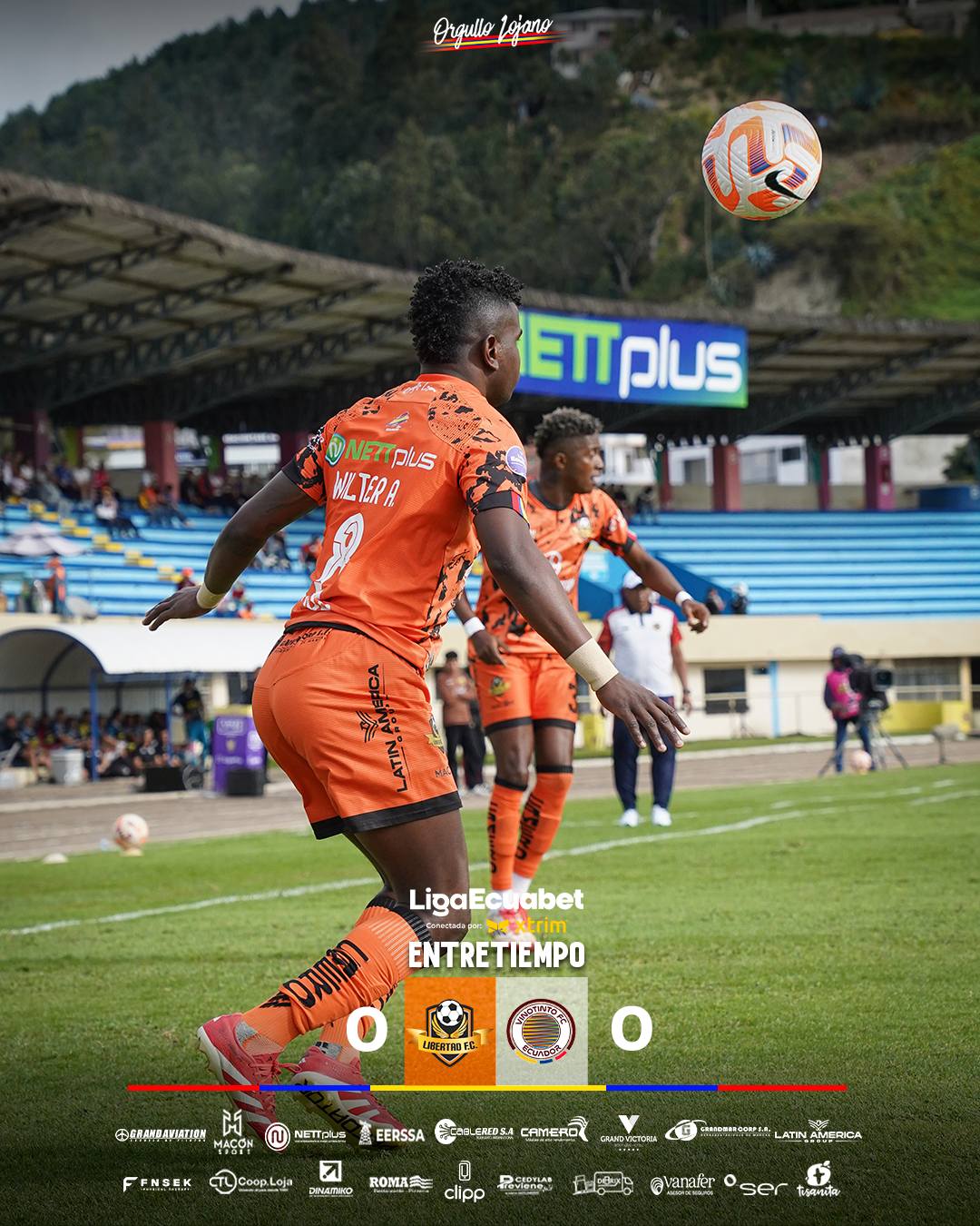 Libertad VS Vino Tinto 30ava. Fecha Liga PRO 2025 Ecuador 2