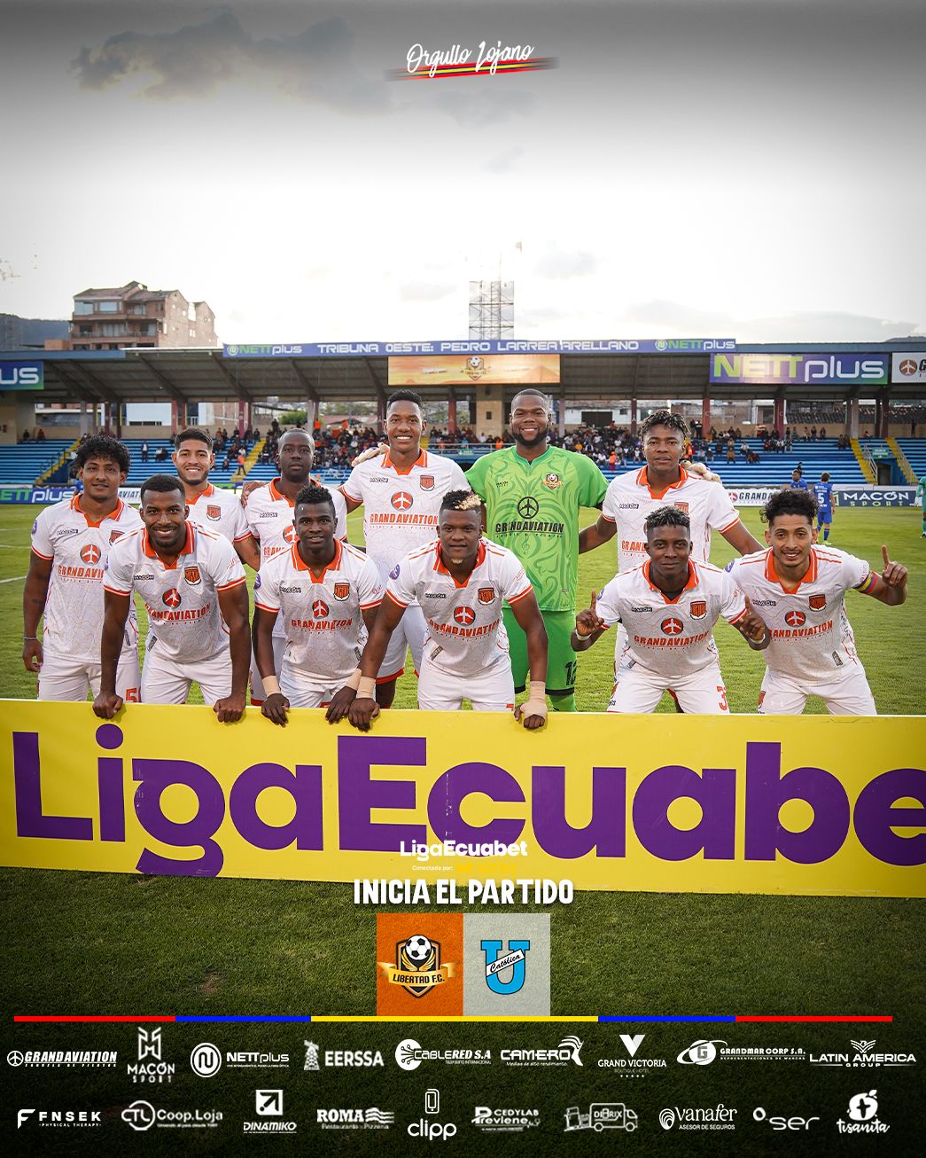 U. Catolica VS Libertad 2da. Fecha Liga Pro 2025 Ecuador 1