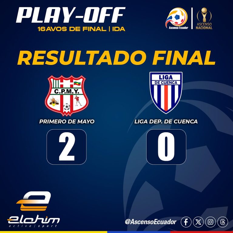 1ero. Mayo VS Liga Cuenca