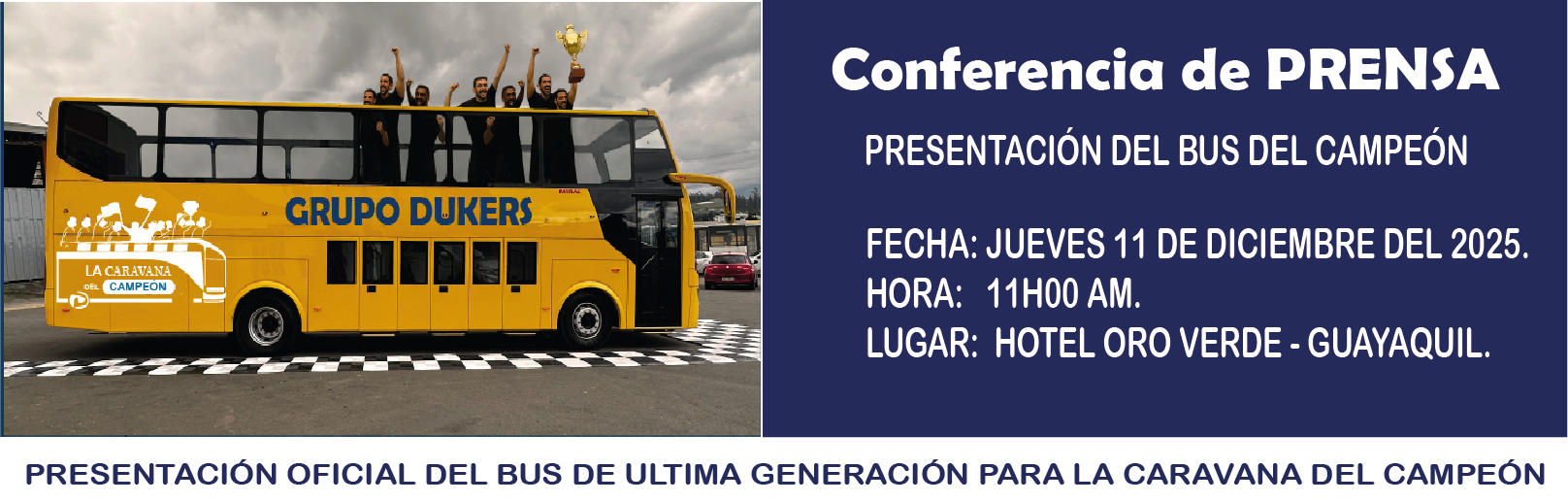 Conferencia de Prensa BUS