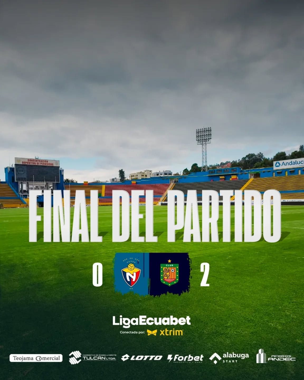 El Nacional VS D. Cuenca 2da. Fecha Exagonal Ascenso Liga Pro 2025 Ecuador 2