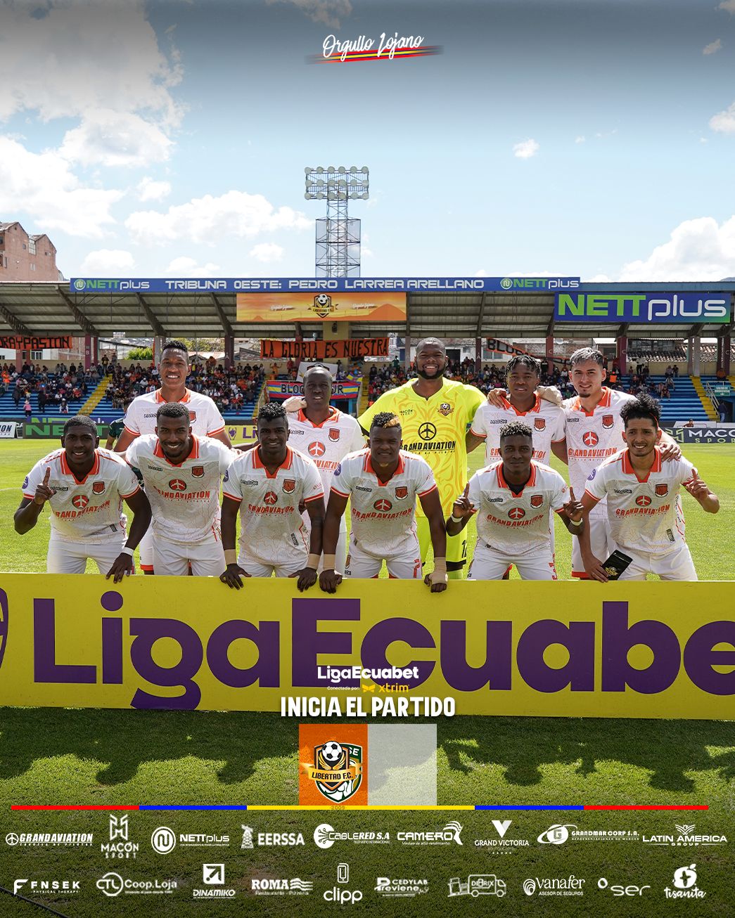 Libertad VS Orense 1era. Fecha 2do. Exagonal Liga Pro 1