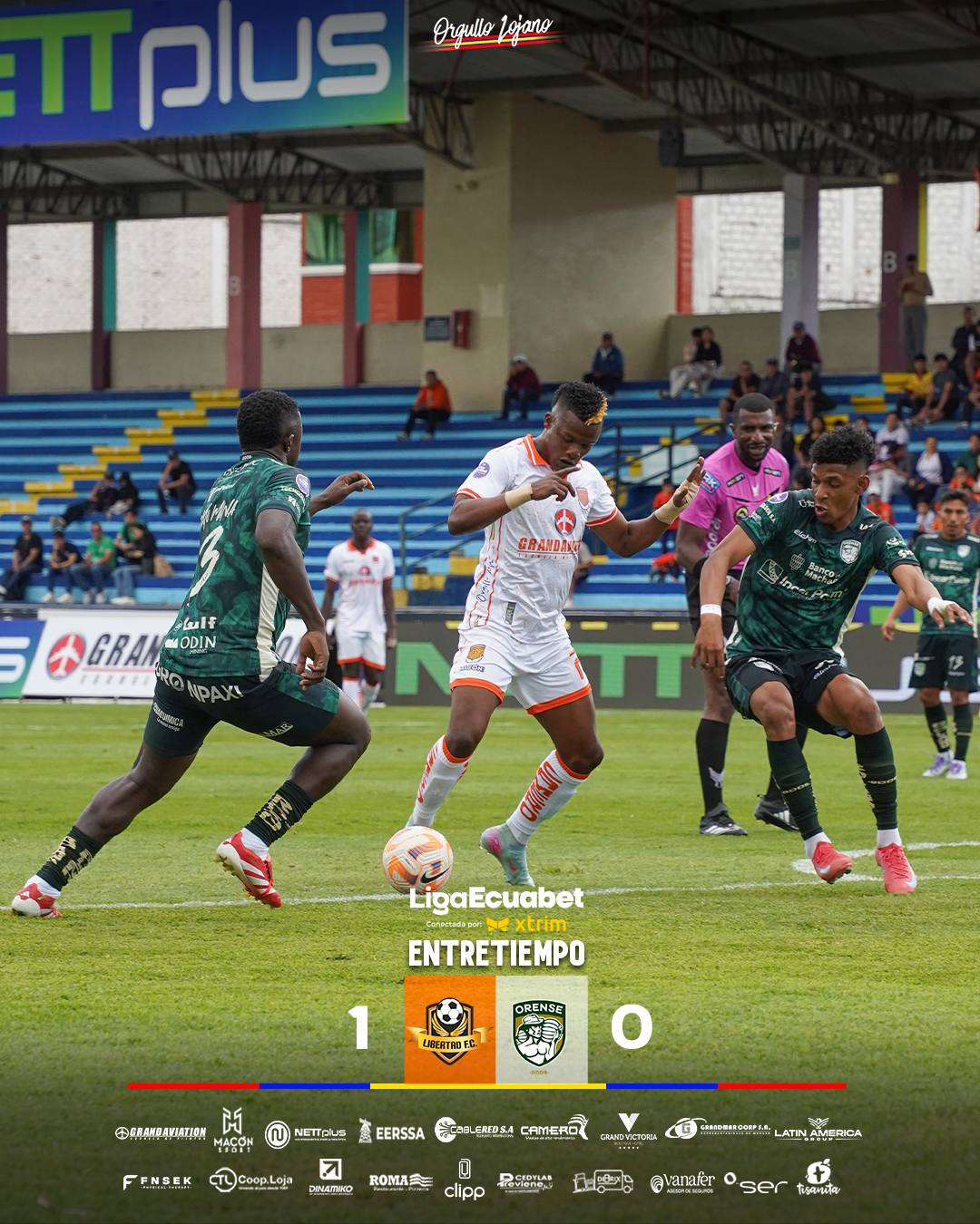 Libertad VS Orense 1era. Fecha 2do. Exagonal Liga Pro 6