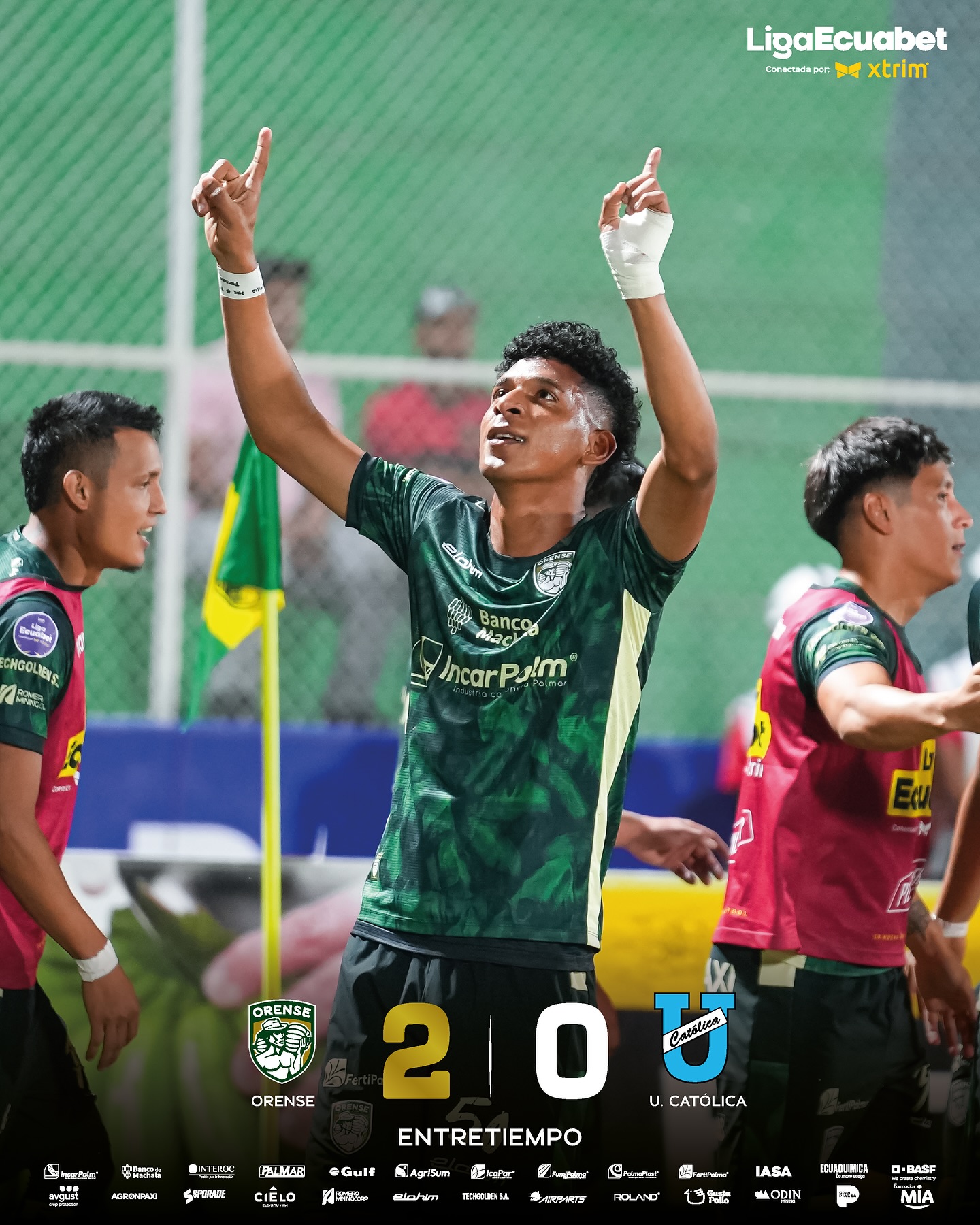 Orense VS U. Catolica 3era. Fecha Liga Pro Ecuador 2