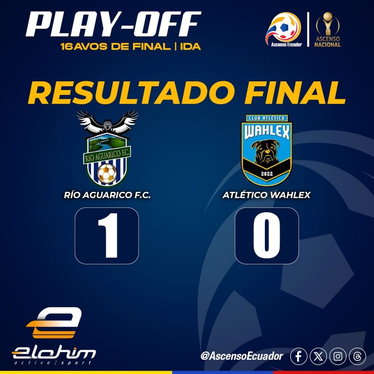 Aguarico VS ATL. Waxley