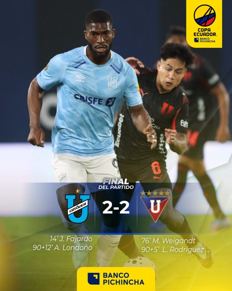 U. Catolica VS Liga de Quito