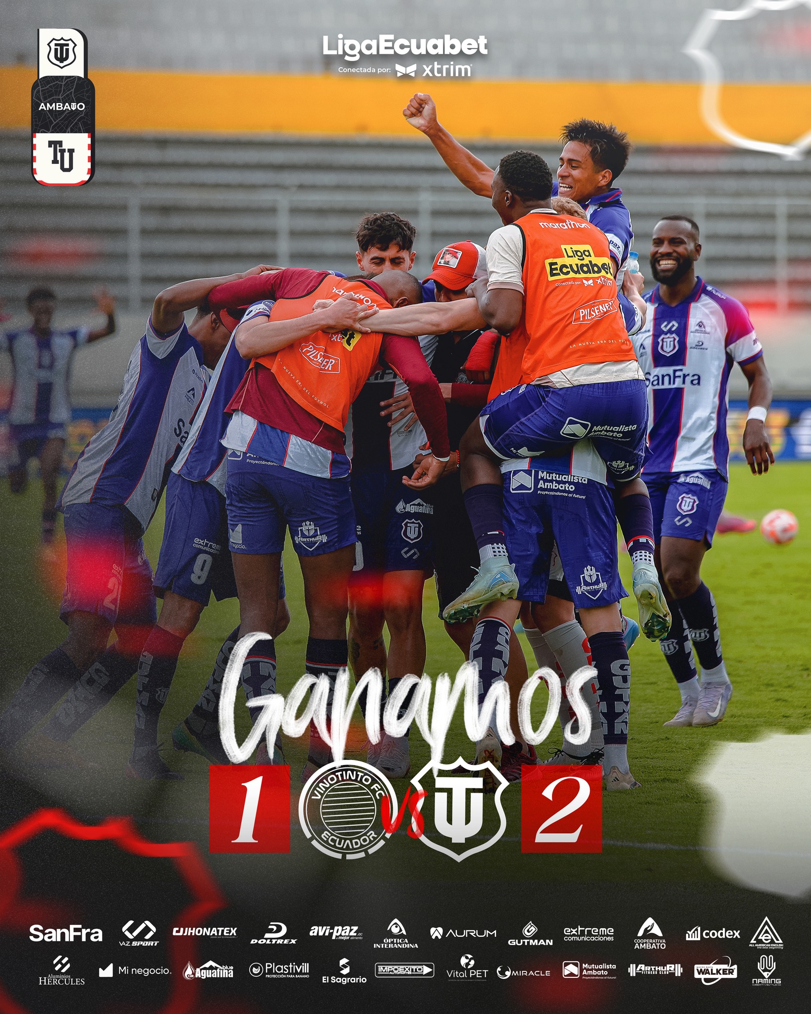 VinoTinto VS T. Universitario 3era. Fecha 2do. Exagonal Liga Pro 8