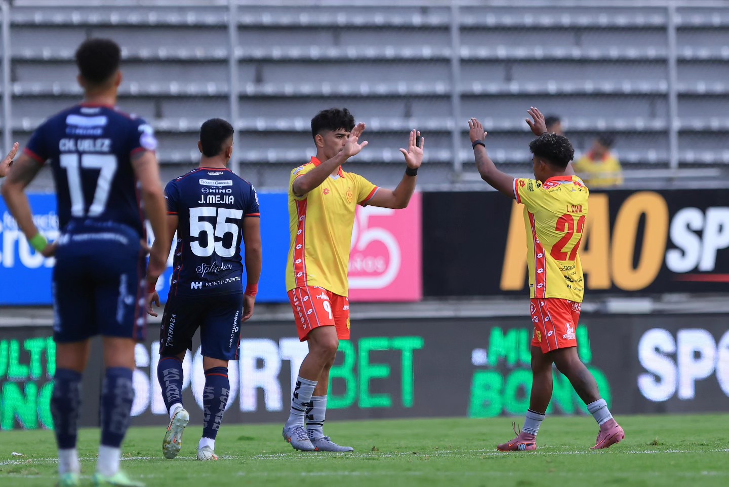 Aucas VS El Nacional 3era. Fecha Exagonal 2 Liga Pro 4