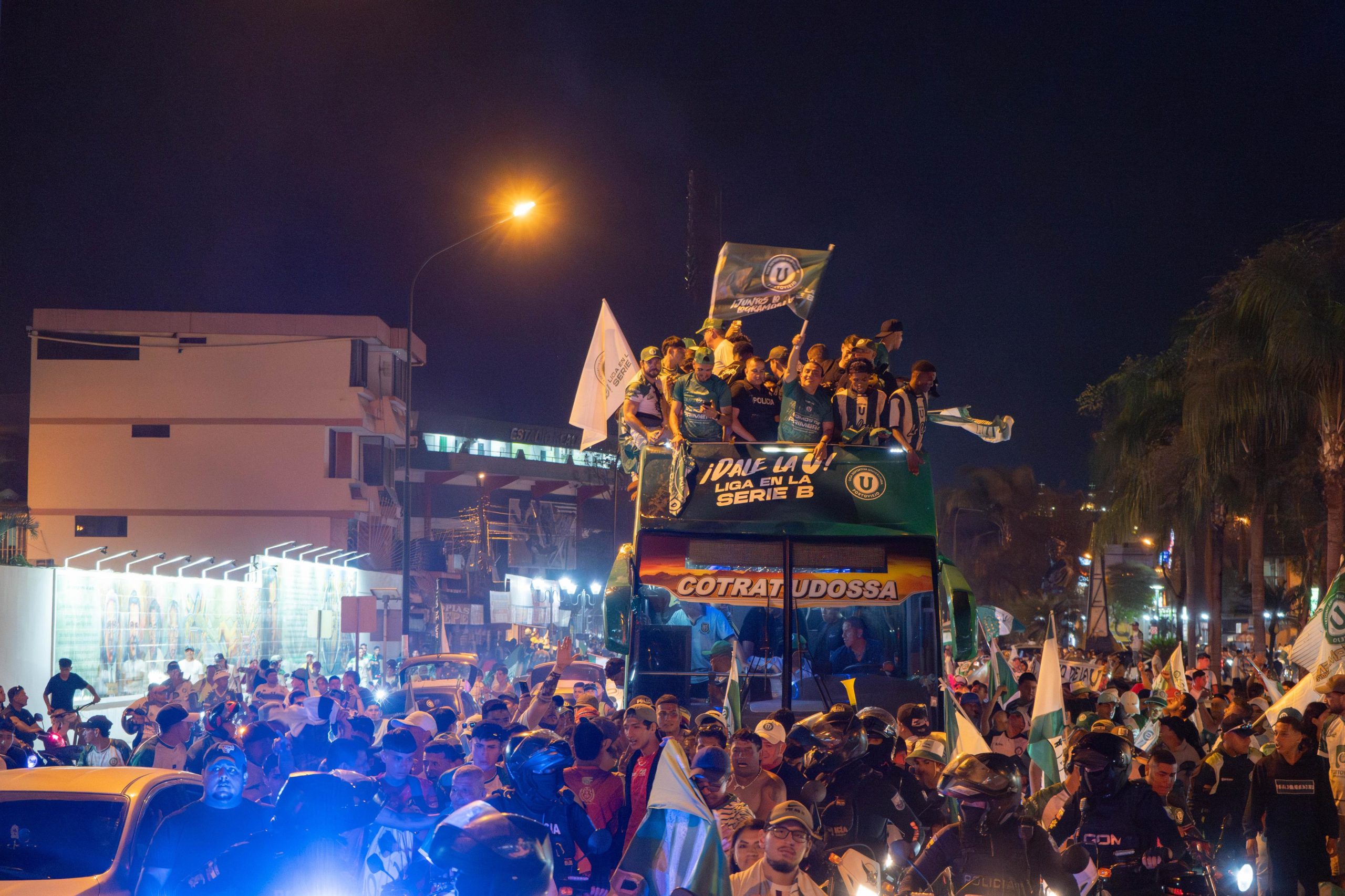 Caravana del Campeón Liga Portoviejo