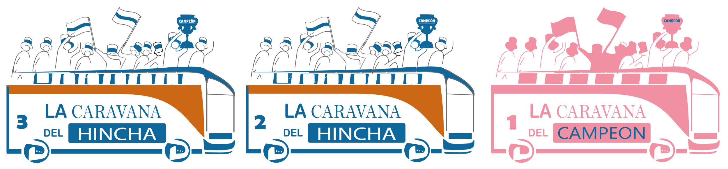 LA CARAVANA DEL CAMPEÓN