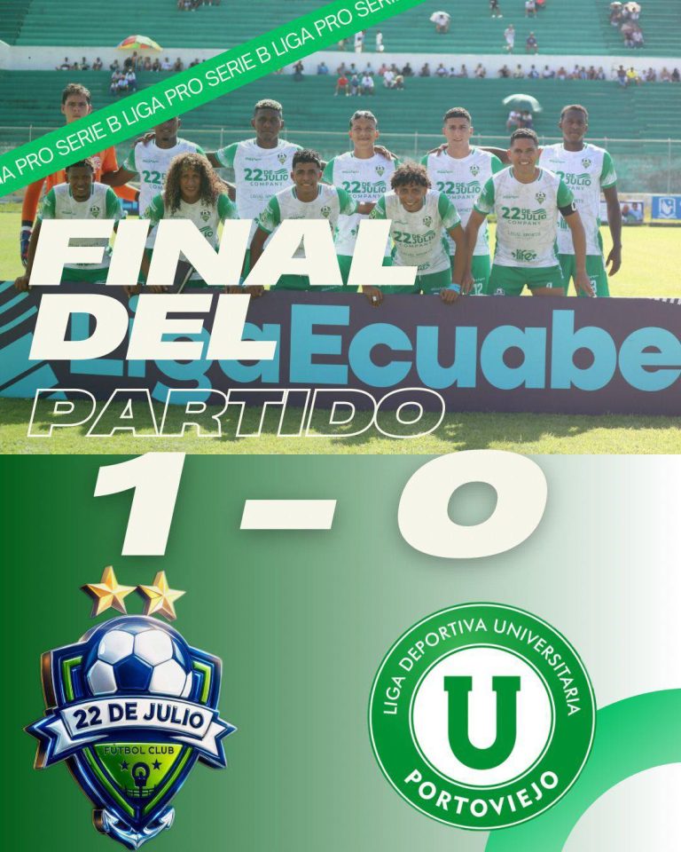 22 de Julio VS Liga de Portoviejo
