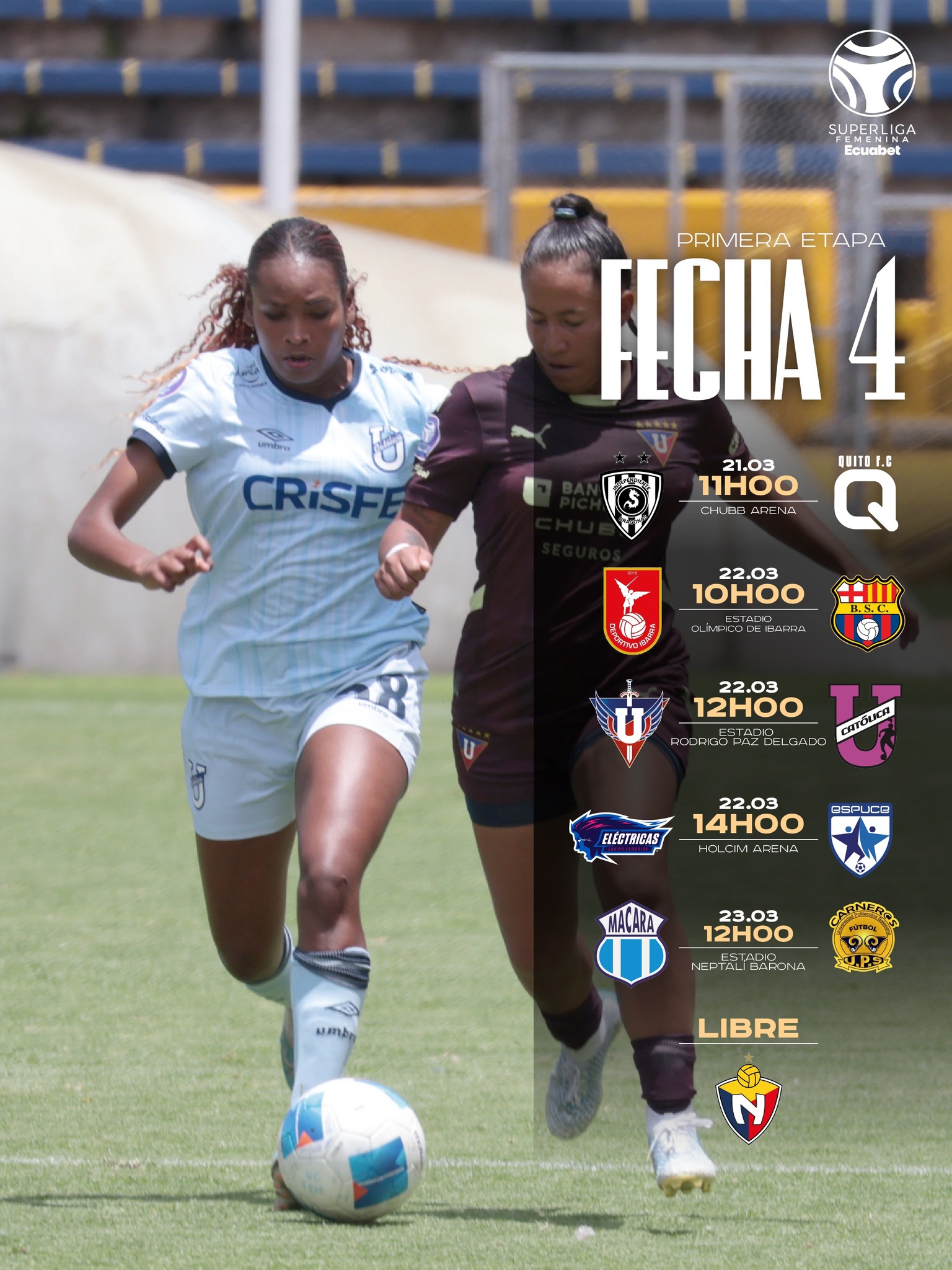4ta. Fecha Super Liga Femenina 2026