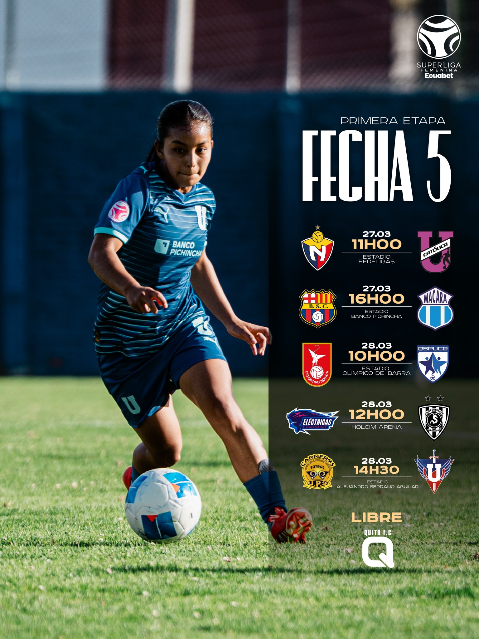 5ta. Fecha Super Liga Femenina 2026
