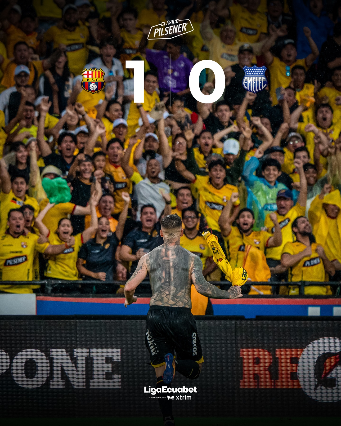 Barcelona VS Emelec 3era. Fecha Liga Pro 2026 Ecuador 6