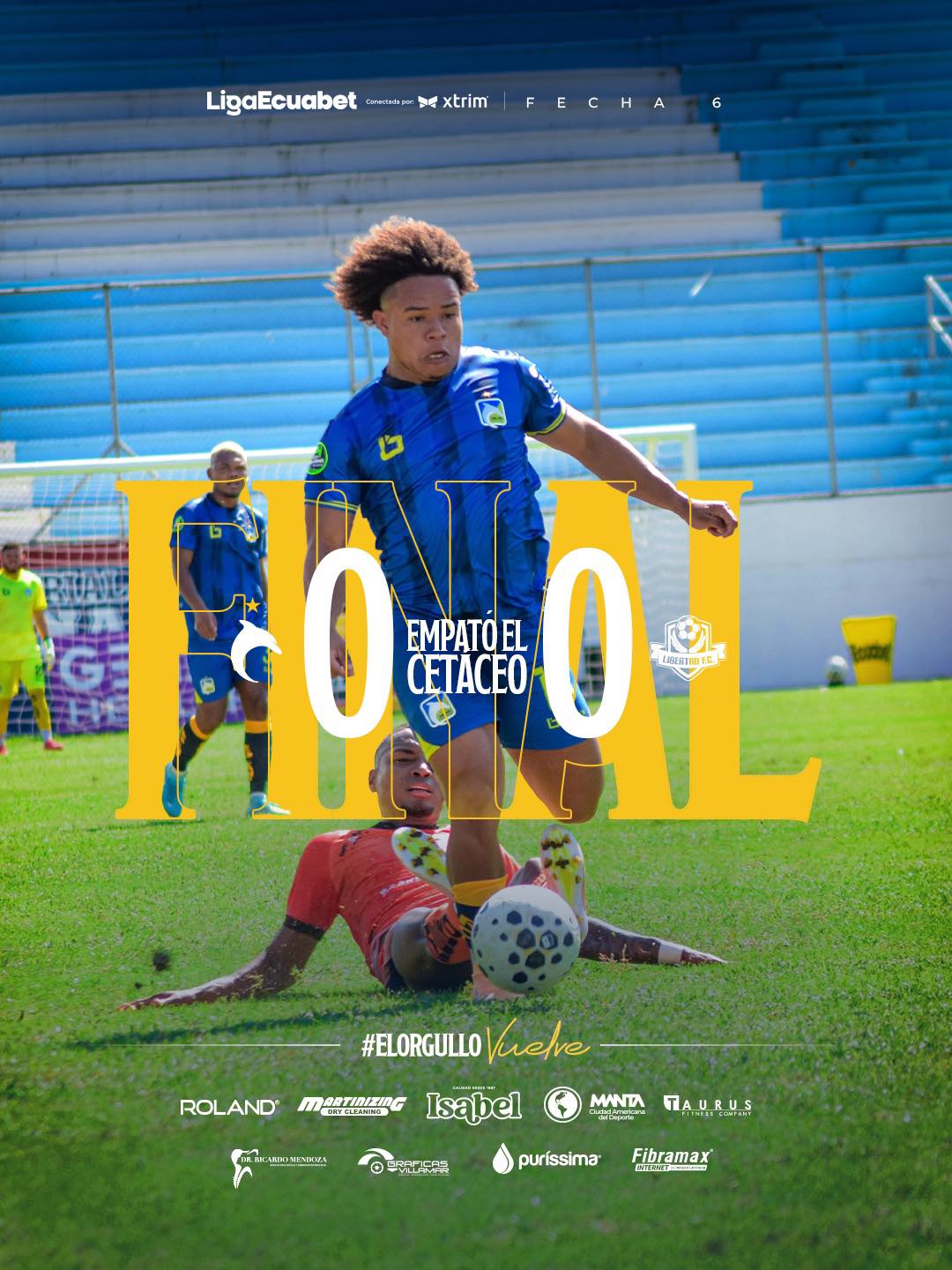 Delfìn VS Libertad 6ta. Fecha Liga Pro 2026 Ecuador 6