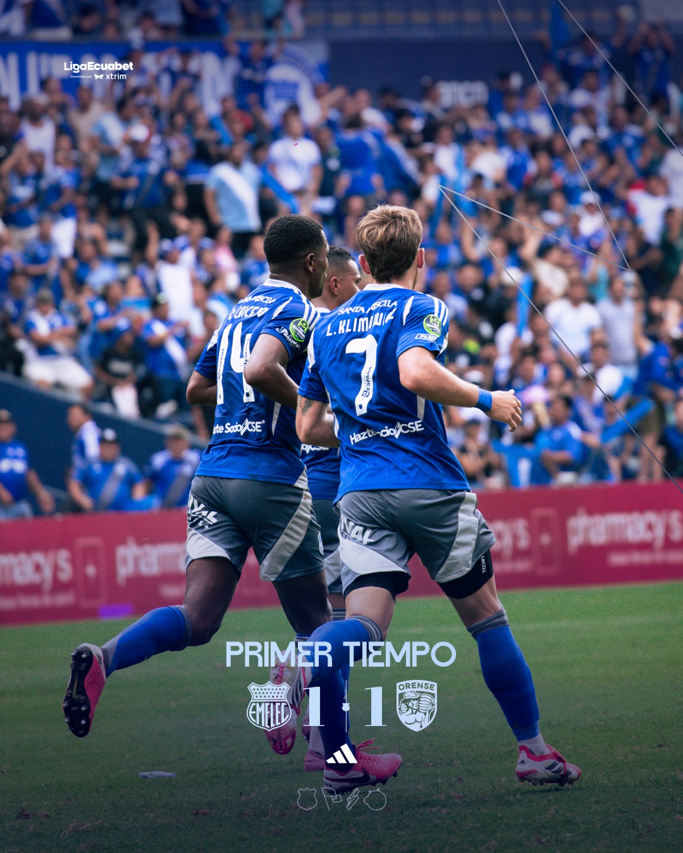 Emelec VS Orense 4ta. Fecha Liga Pro 2026 Ecuador 1