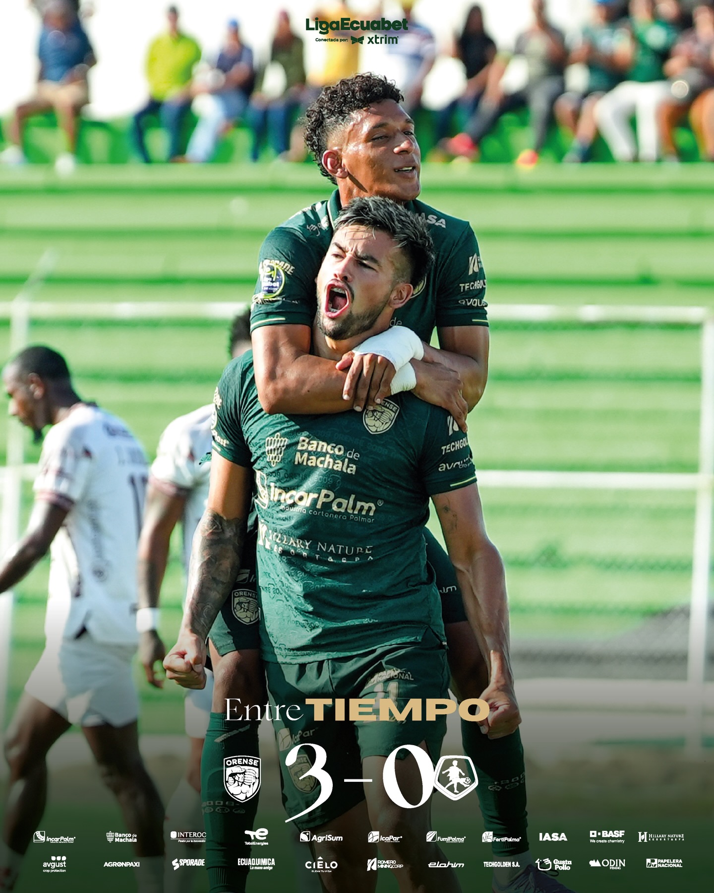 Orense VS Mushuc Runa 5ta. Fecha Liga Pro 2026 Ecuador 2