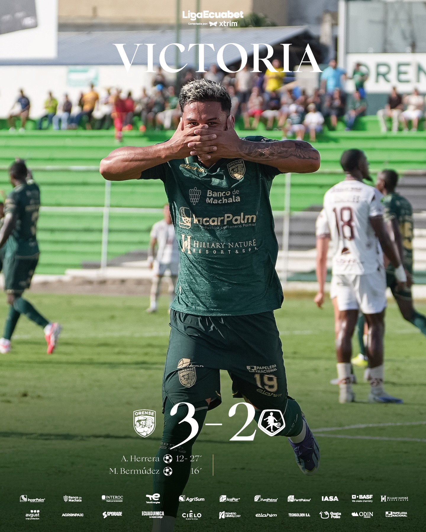 Orense VS Mushuc Runa 5ta. Fecha Liga Pro 2026 Ecuador 3