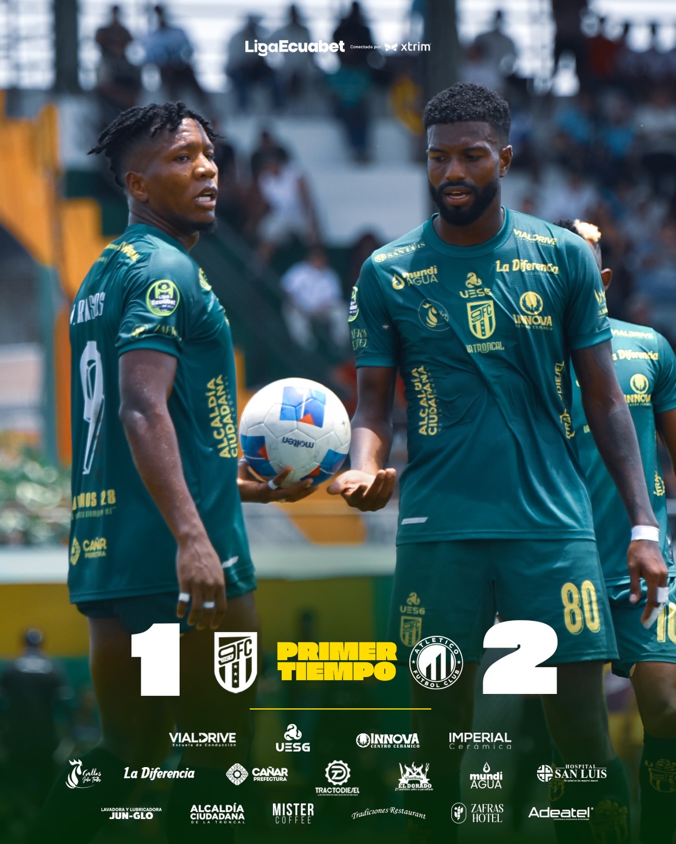 9 de Octubre VS Atlètico JBG 3era. Fecha Serie B Ecuador 2026 Ecuador 3