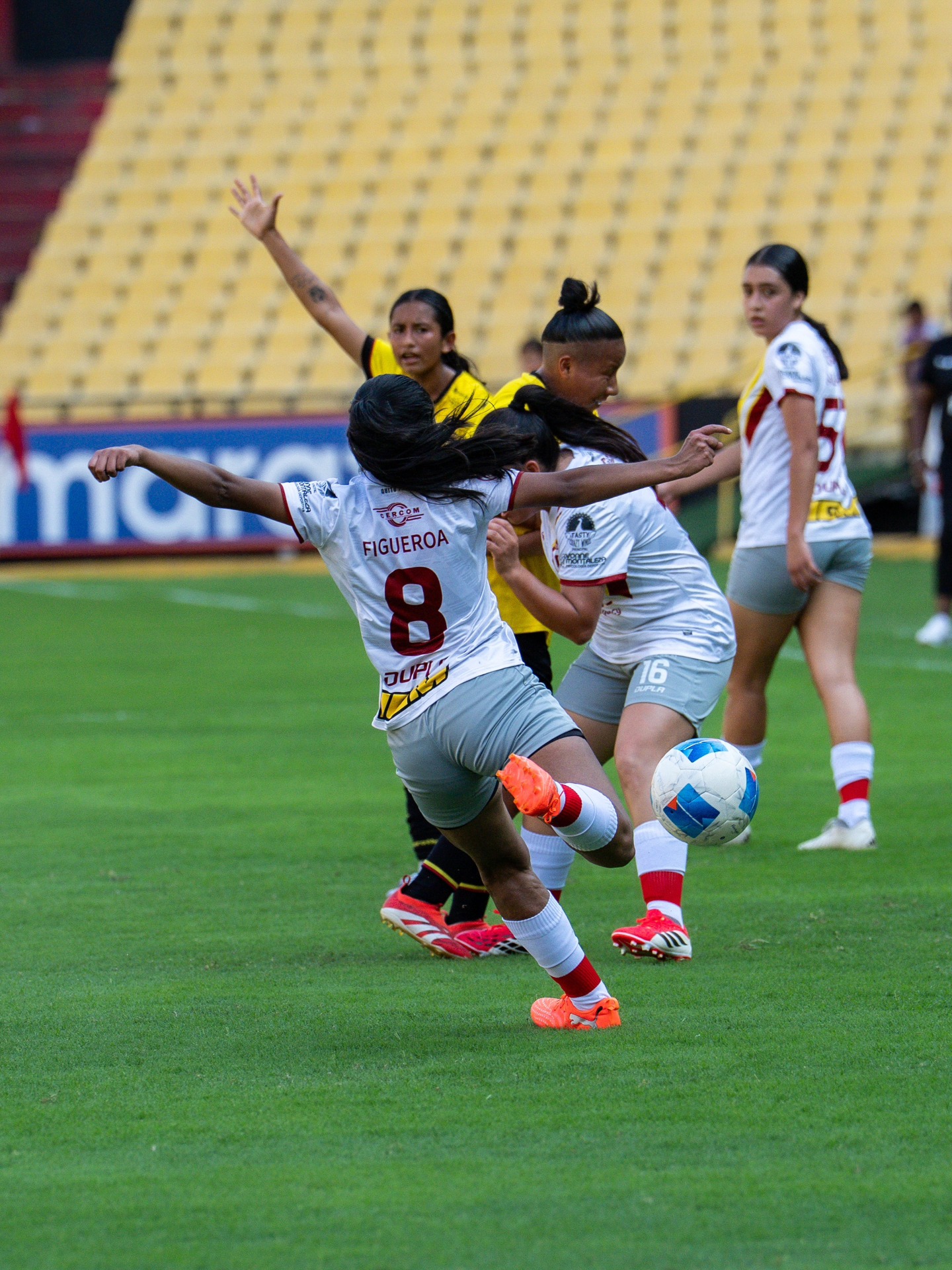 Barcelona VS Quito F.C 5ta. Fecha Super Liga Femenina Ecuador 6