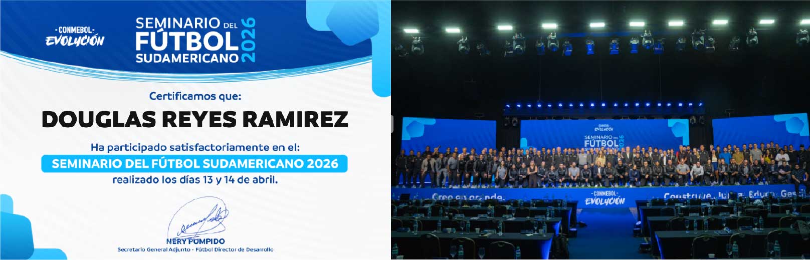 Certificaciòn Conmebol Caravana del Campeon