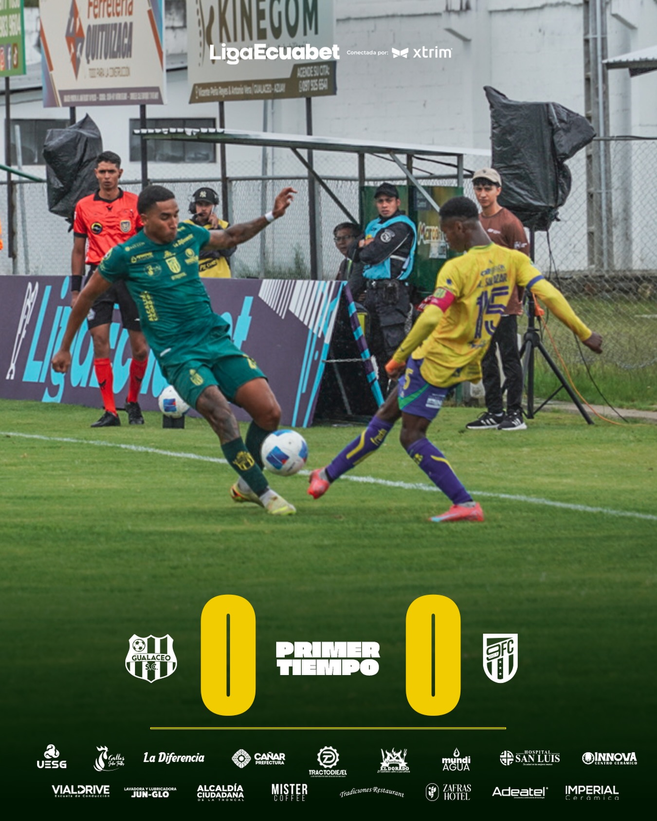Gualaceo VS 9 de Octubre 6ta. Fecha Serie B Ecuador 2026 Ecuador 3