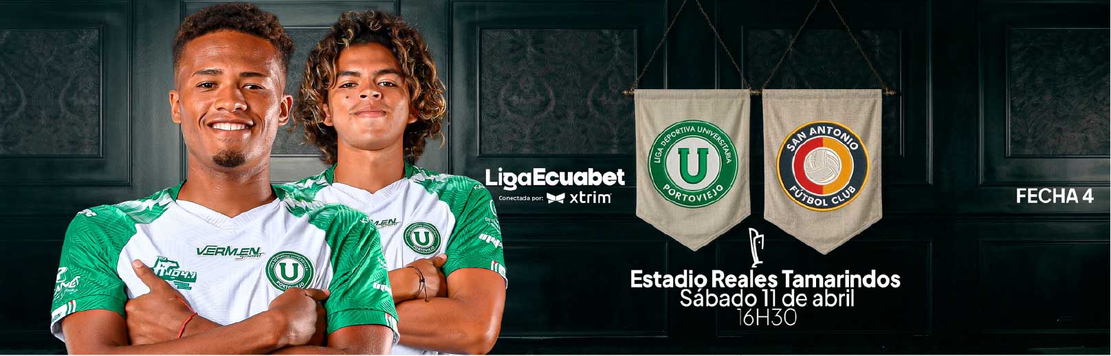 Liga de Portoviejo VS San Antonio 4ta. Fecha Serie B Ecuador 2026 Fixture.