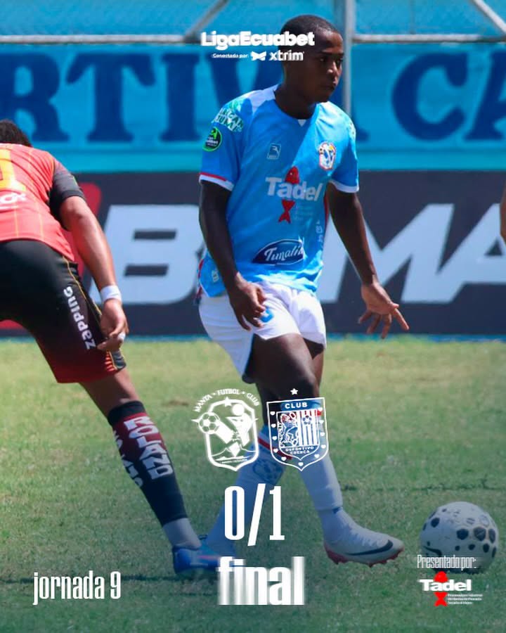 Manta VS D. Cuenca 9na. Fecha Liga Pro 2026 Ecuador 1