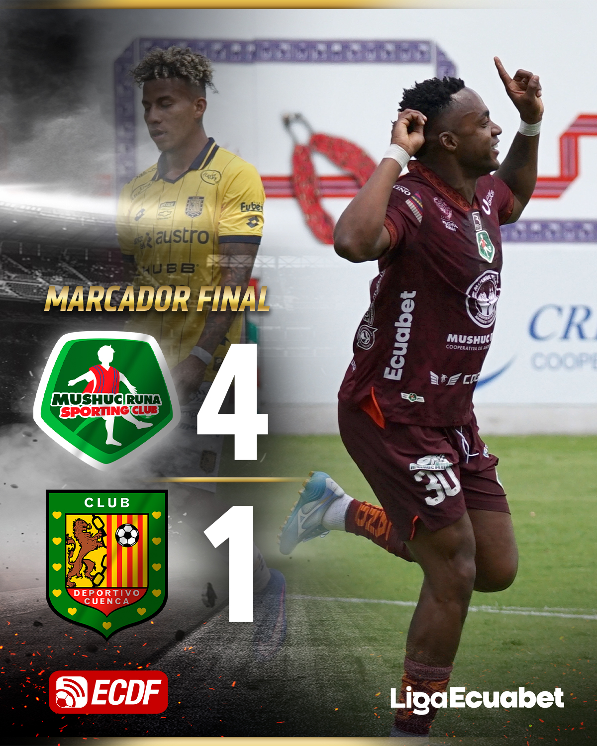 Mushuc Runa VS D. Cuenca 11va. Fecha Liga Pro Ecuador 3