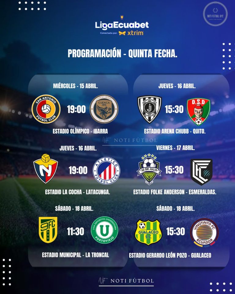 5ta. FECHA