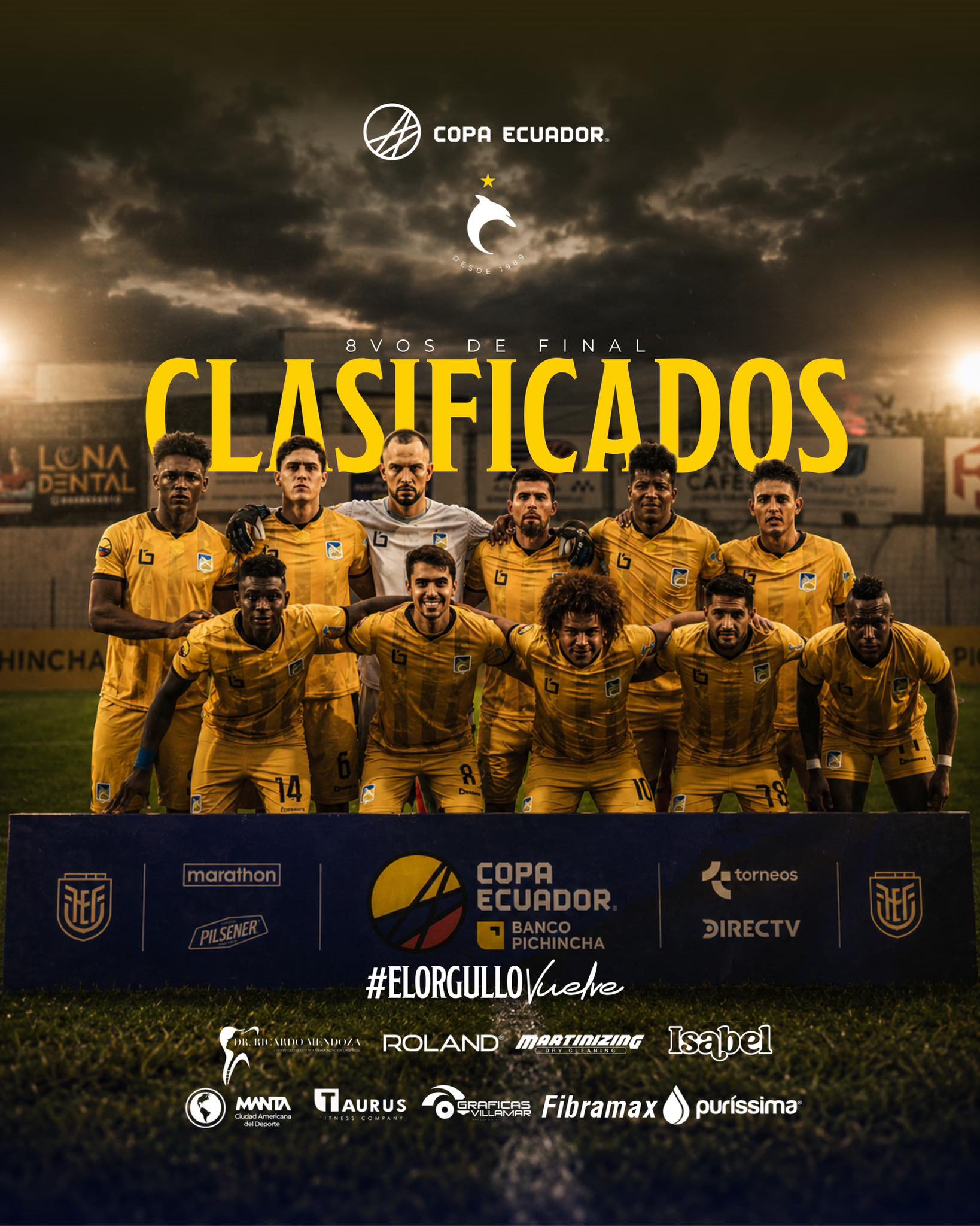 Baños VS Delfín 16avos de Final Copa Ecuador 1