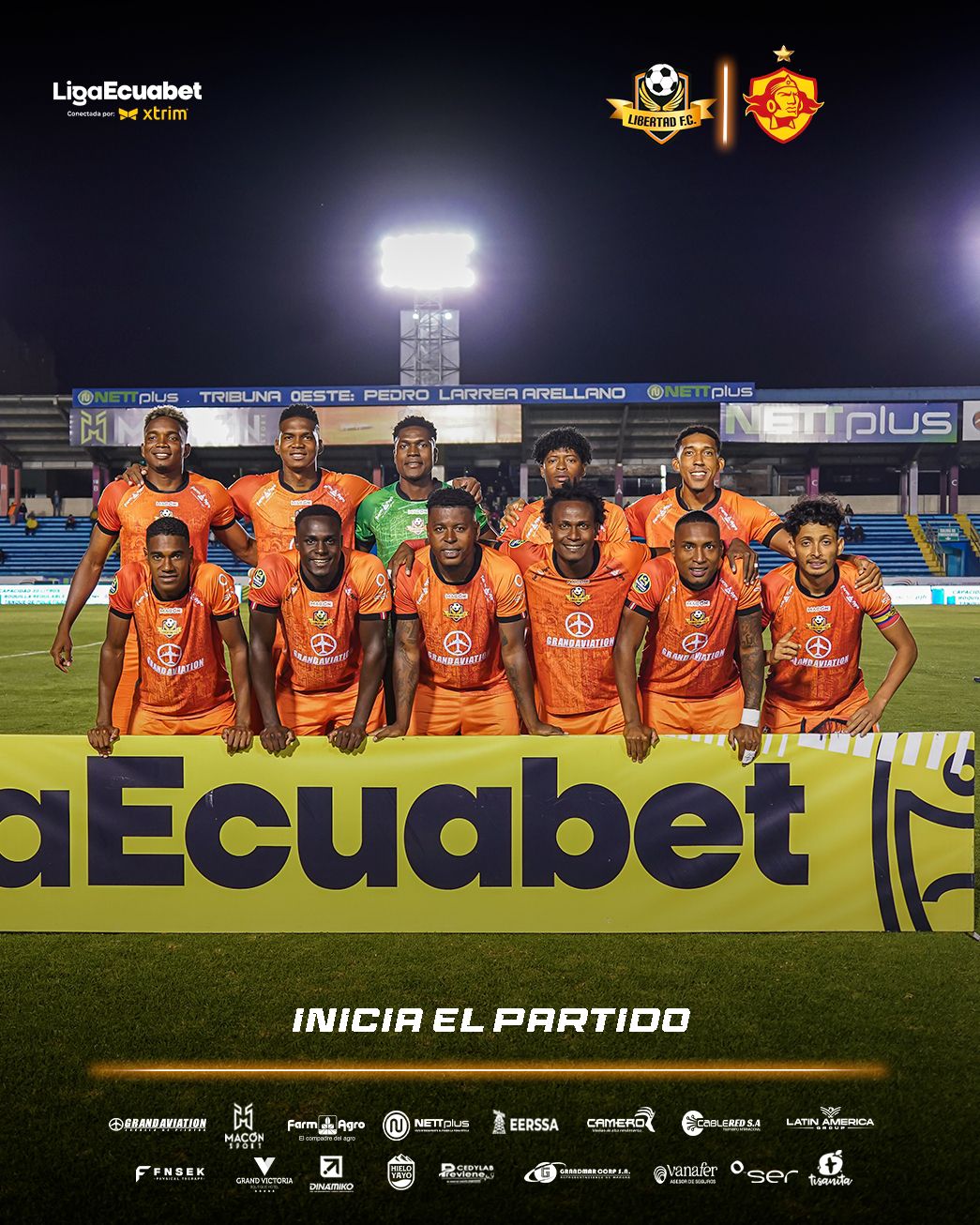 Libertad VS Aucas 12va. Fecha Liga Pro 2026 Ecuador 1