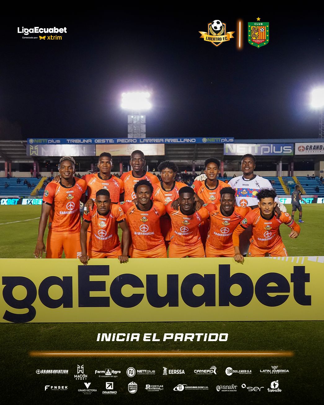 Libertad VS D. Cuenca 14va. Fecha Liga Pro 2026 Ecuador 1