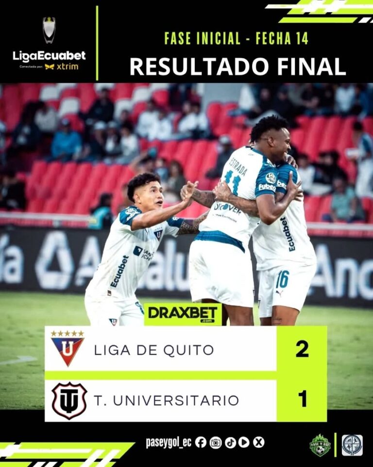 Liga de Quito VS T. Universitario