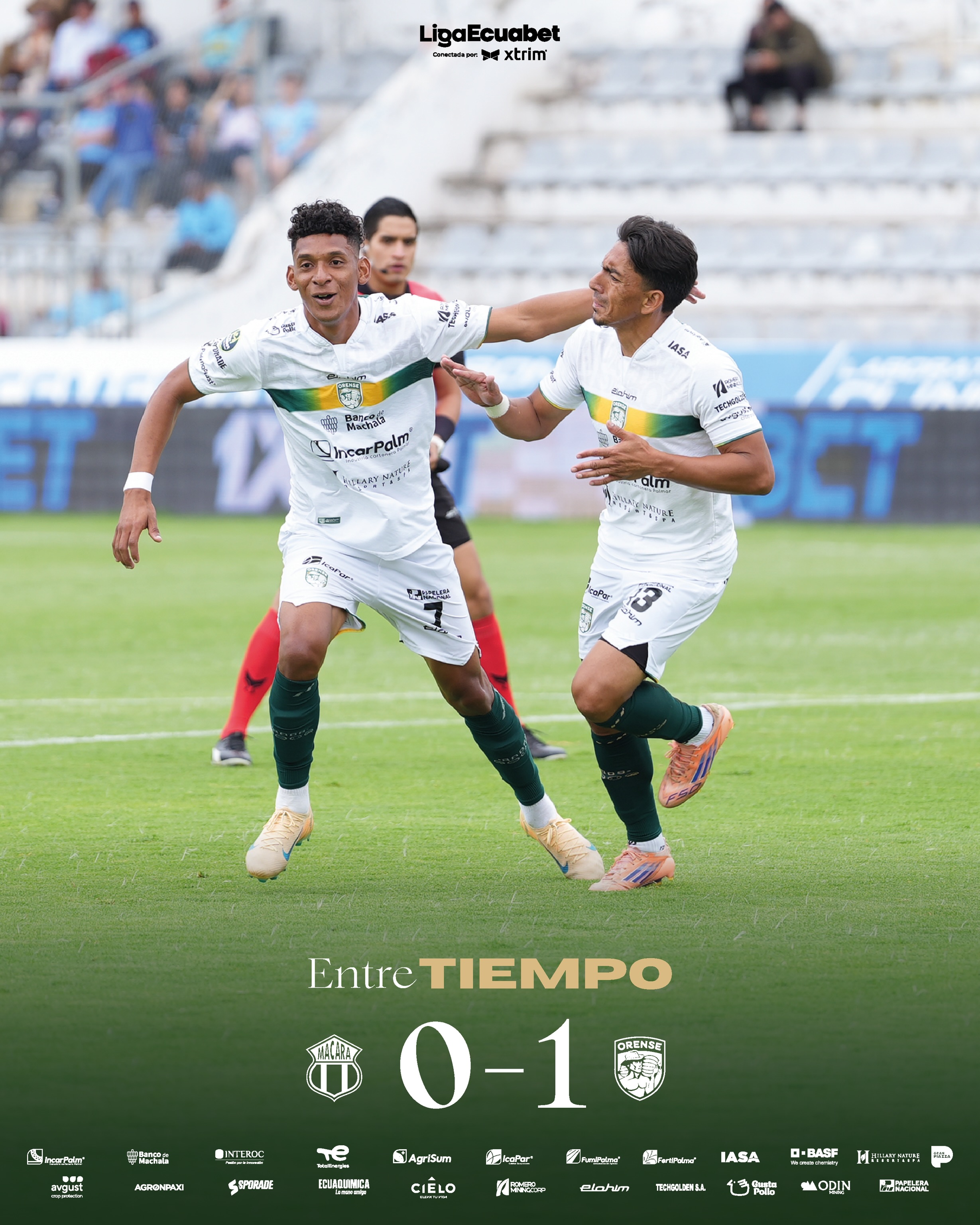 Macara VS Orense 12va. Fecha Liga Pro 2026 Ecuador 4