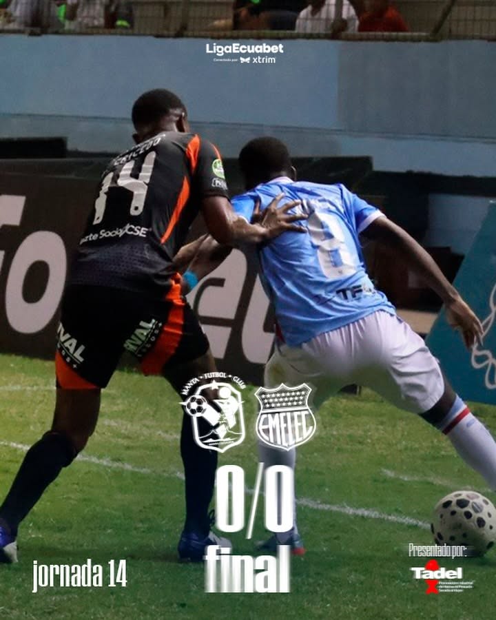 Manta VS Emelec 14va. Fecha Liga Pro 2