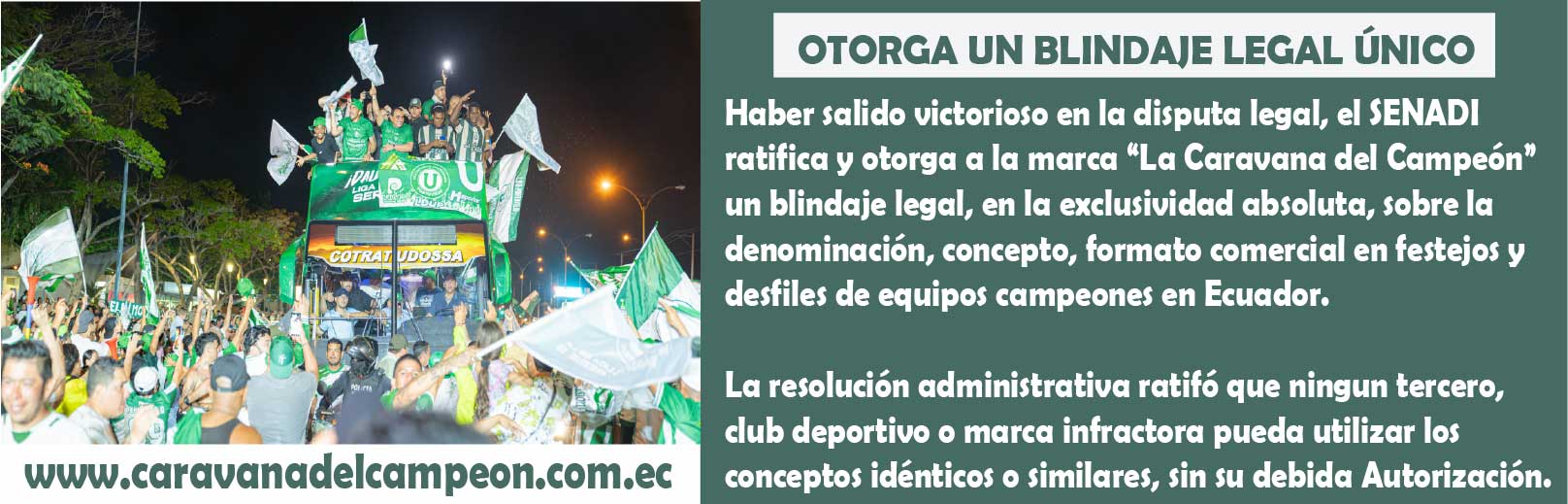 Victoria Legal Caravana del Campeon 1