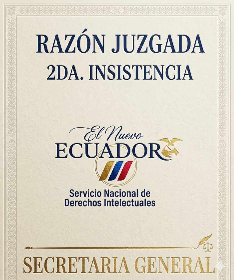2da. INSISTENCIA